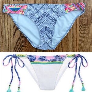 Bundle of 2 size large bikini bottoms